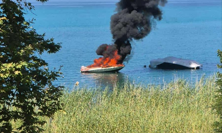 Приведен охриѓанец кој предизвикал пожар на глисер и патничко возило во сопственост на неговиот брат