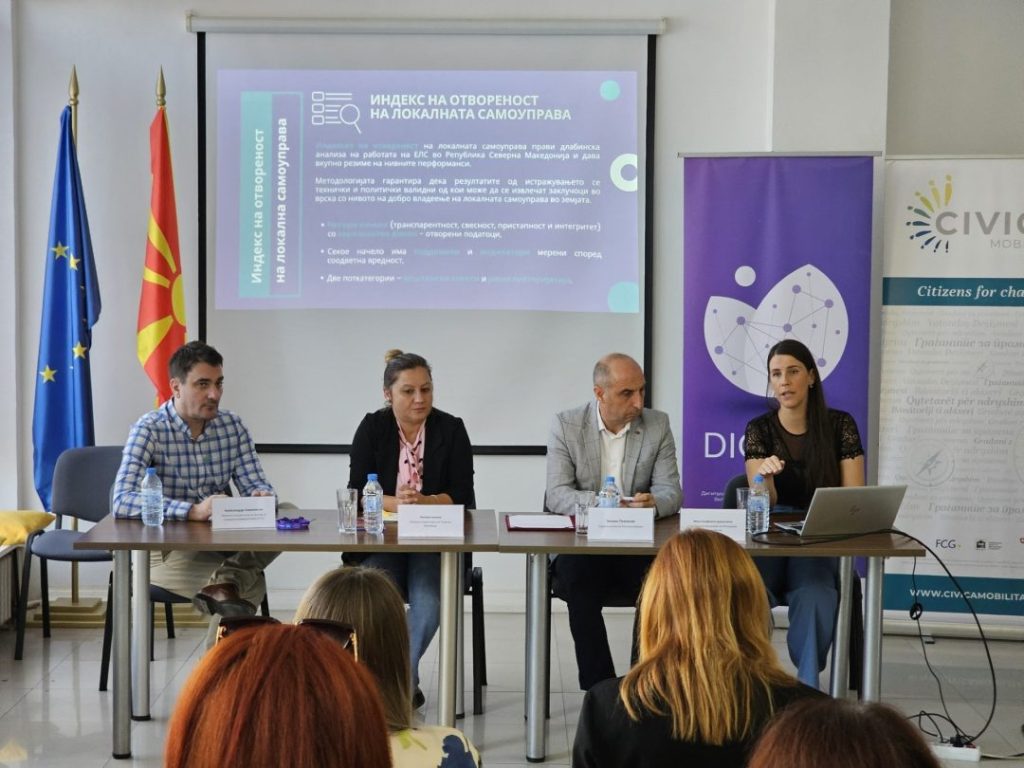 Индекс на отвореност 2025: Најотворени општини се Крива Паланка, Берово и Демир Хисар, а најзатворена Демир Капија
