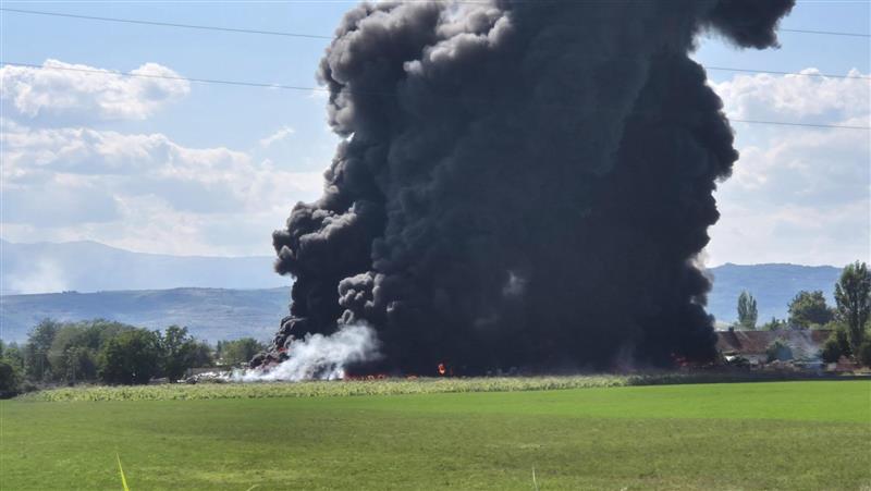 Пожарот во Трубарево е целосно изгаснат