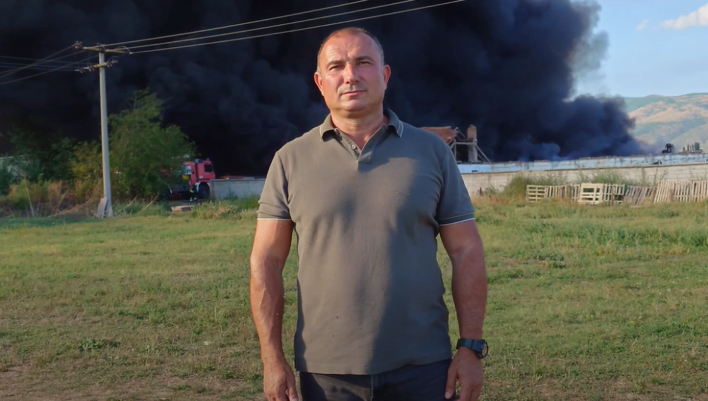 Ангелов: Пожарот во Трубарево е хибриден напад врз државата