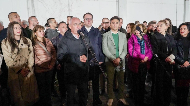 Николоски: Масовно излезете во Битола за Тони Коњановски да ги добие изборите во првиот круг