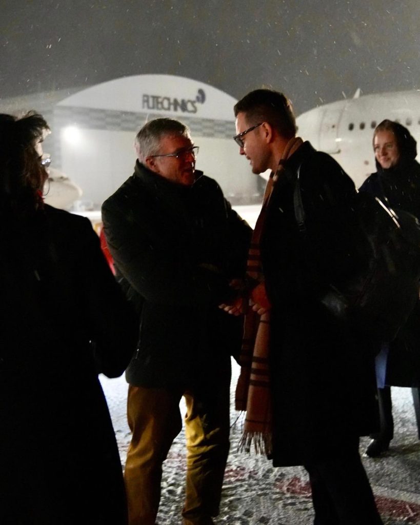 Муцунски во работна посета на Литванија