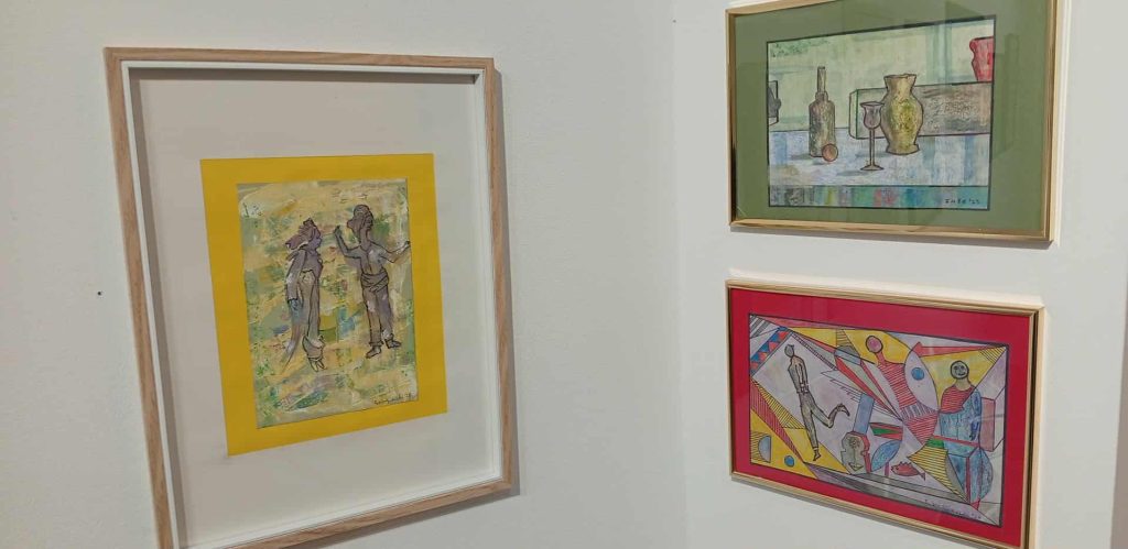 Изложба на слики „Допир на светови“ од Сашо Георгиевски