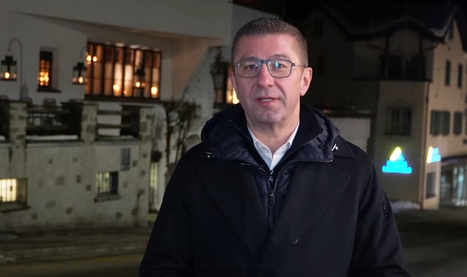 Мицкоски на Светскиот економски форум во Давос, презентирање на можностите за инвестирање во Македонија