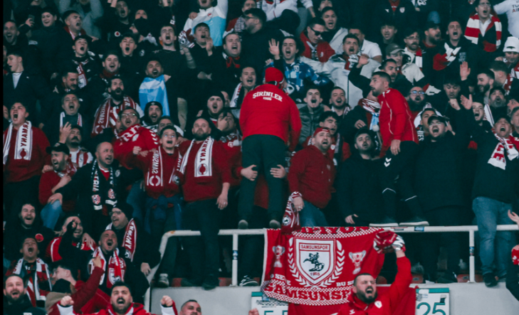 Срамно: Самсунспор имаше повеќе фанови од Шкендија на Арената во Скопје! (ФОТО)