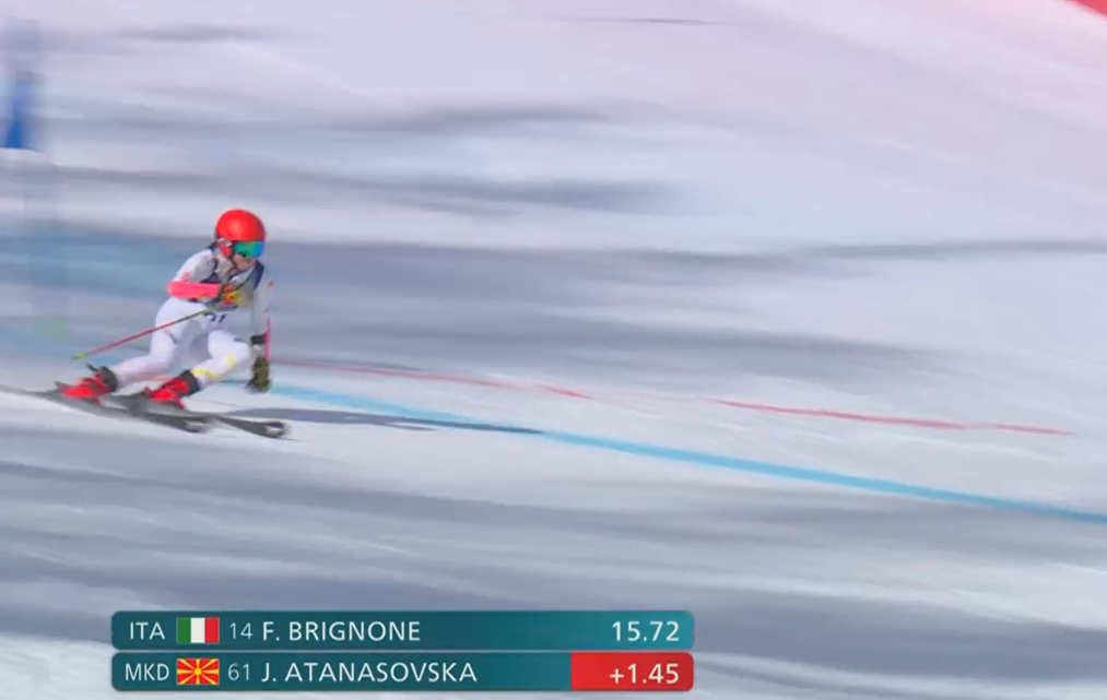 Младата олимпијка не ја заврши првата трка во велеслалом, главата горе Јана!