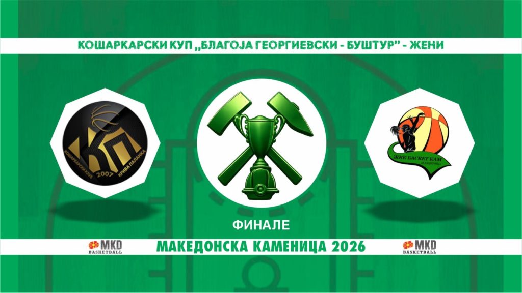 КУП 2026-ЖЕНИ: Четвртти трофеј за Баскет кам или прв за Крива Паланка?