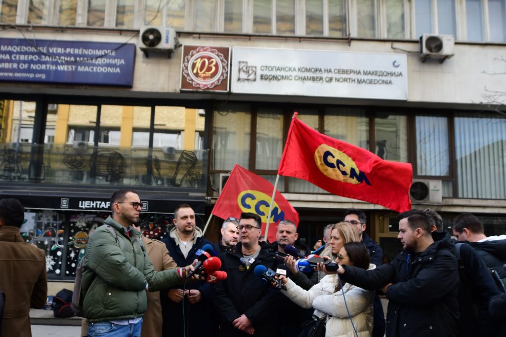Нов протест на ССМ, овојпат пред Владата, се најавува и генерален штрајк