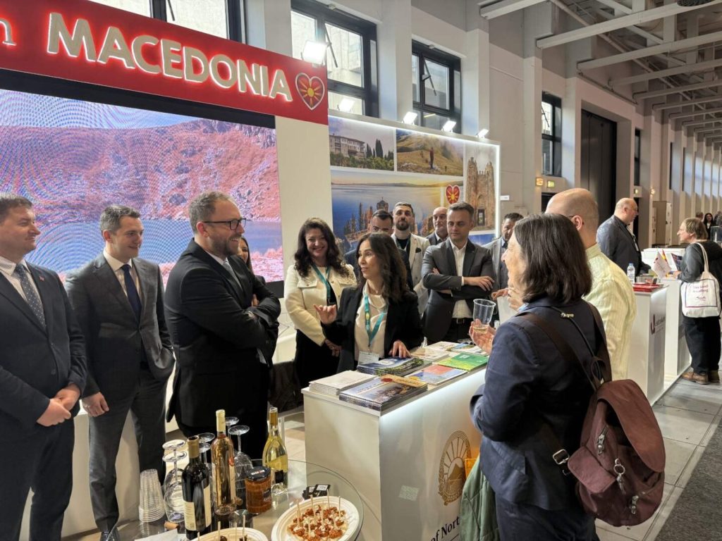 Министерството за култура и туризам на 60. јубилејно издание на Меѓународниот саем за туризам во Берлин