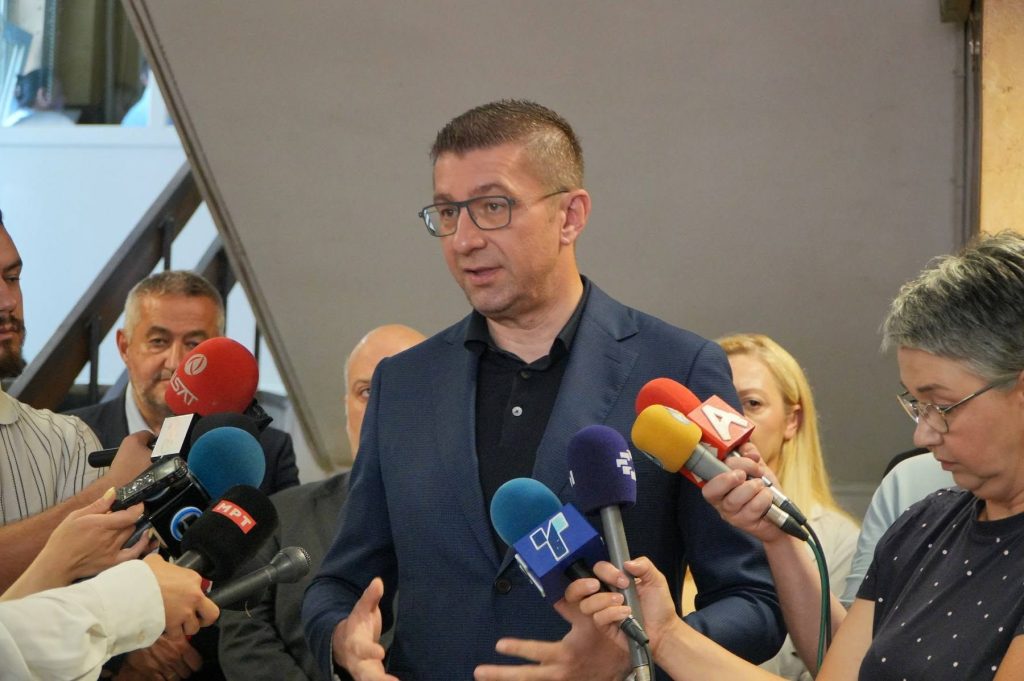 Мицкоски: Акцискиот план за малцинства е готов, Макрон и Мерц ни дадоа силен мотив да продолжиме со реформите